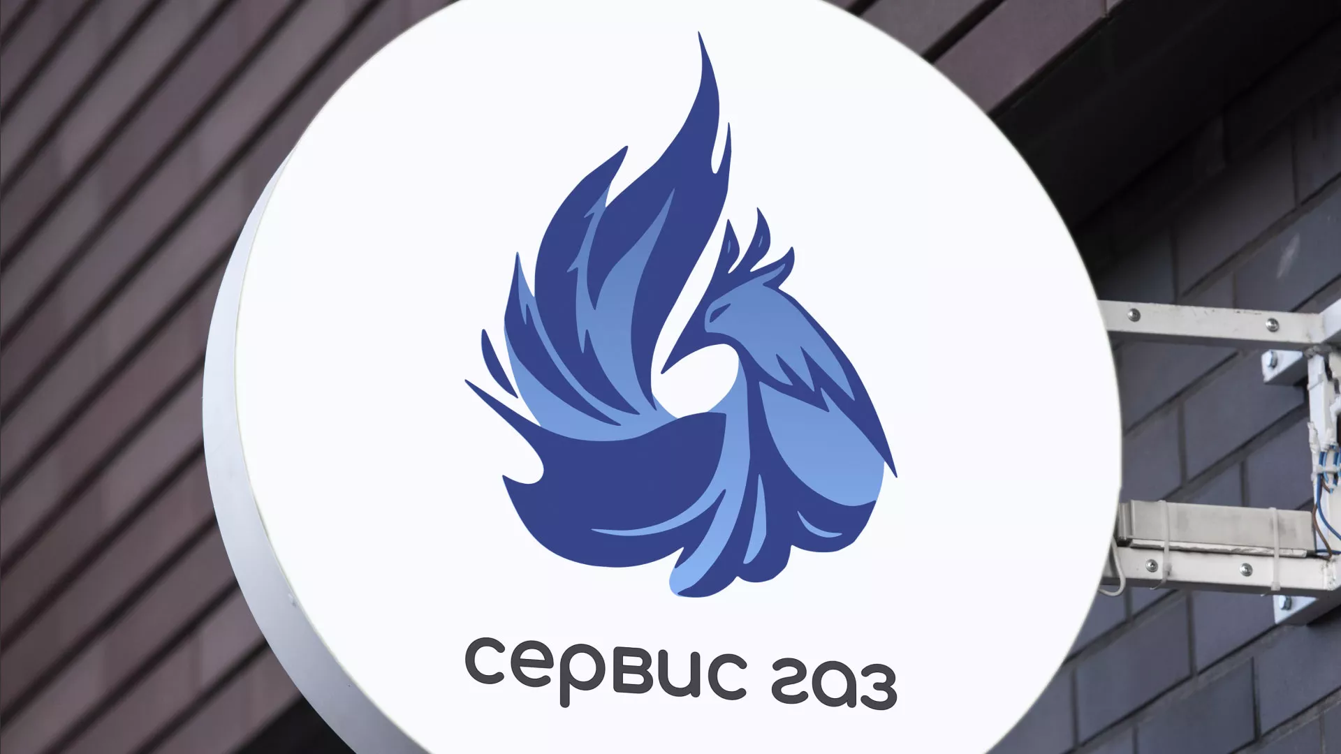 Создание логотипа «Сервис газ» в Черепаново